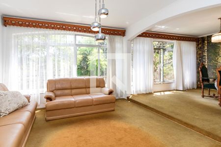 Sala de casa para alugar com 4 quartos, 475m² em Chácara Monte Alegre, São Paulo