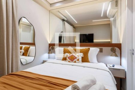 Sala/Quarto de apartamento para alugar com 1 quarto, 26m² em Pinheiros, São Paulo