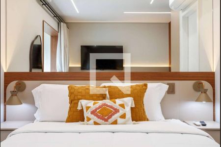 Sala/Quarto de apartamento para alugar com 1 quarto, 26m² em Pinheiros, São Paulo