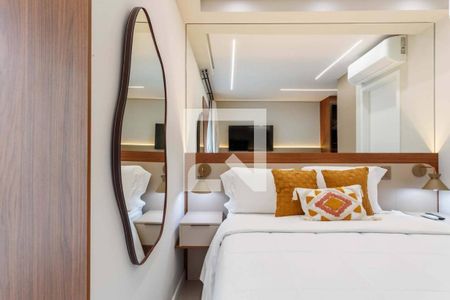 Sala/Quarto de apartamento para alugar com 1 quarto, 26m² em Pinheiros, São Paulo