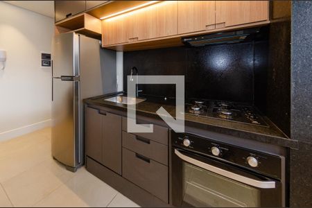 Cozinha de apartamento à venda com 1 quarto, 50m² em Buritis, Belo Horizonte