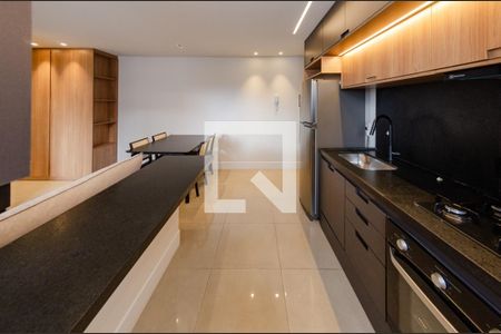 Cozinha de apartamento à venda com 1 quarto, 50m² em Buritis, Belo Horizonte