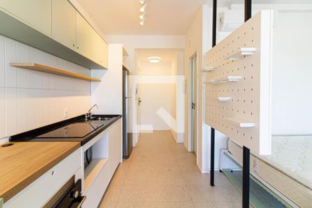 Cozinha de kitnet/studio para alugar com 1 quarto, 40m² em Perdizes, São Paulo