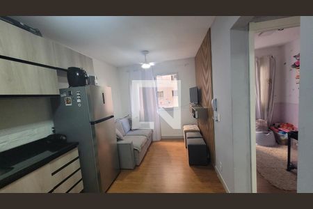 Sala/Cozinha de apartamento para alugar com 2 quartos, 32m² em Vila Graciosa, São Paulo