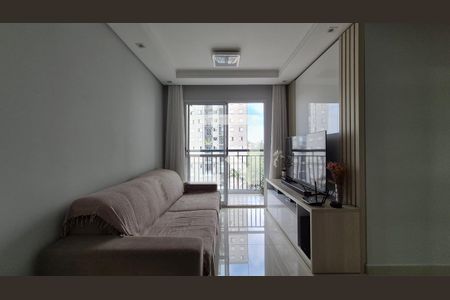 Sala de apartamento à venda com 3 quartos, 66m² em Vila Metalúrgica, Santo André