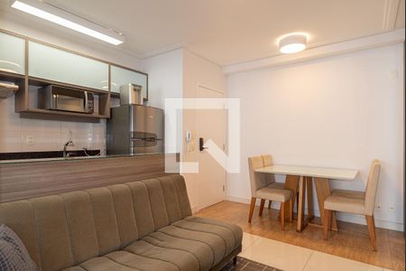 Sala de apartamento para alugar com 1 quarto, 77m² em Bela Vista, São Paulo