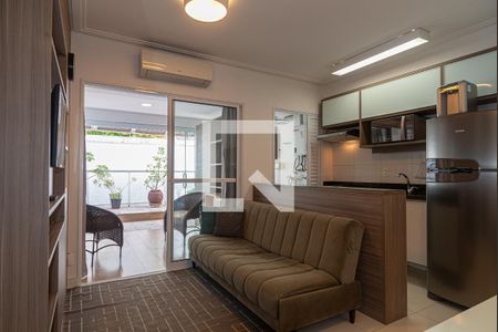 Sala de apartamento para alugar com 1 quarto, 77m² em Bela Vista, São Paulo