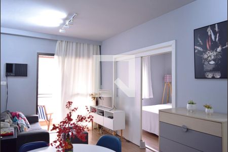 Sala de apartamento para alugar com 1 quarto, 44m² em Jardim Paulista, São Paulo