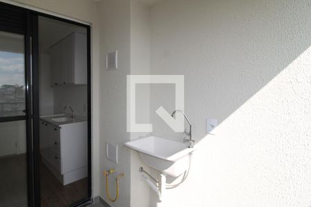 Sala / Cozinha - Varanda de apartamento para alugar com 2 quartos, 38m² em Jardim Cachoeira, São Paulo