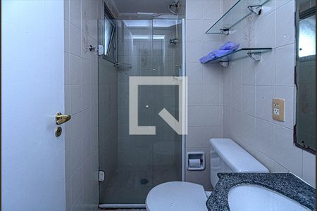 banheiro social_2 de apartamento à venda com 2 quartos, 65m² em Vila Gumercindo, São Paulo