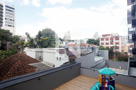 Sala Vista de apartamento para alugar com 2 quartos, 80m² em Menino Deus, Porto Alegre