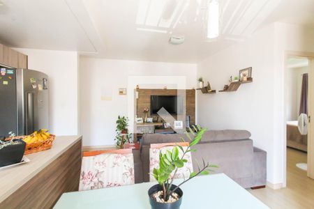 Sala de apartamento à venda com 2 quartos, 55m² em Fátima, Canoas