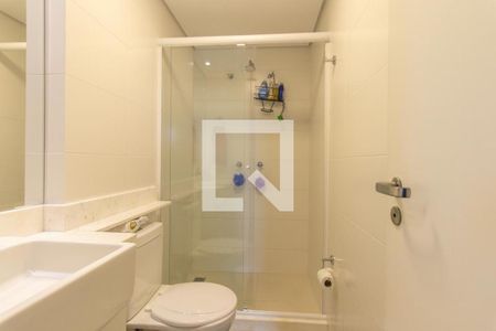 Banheiro da Suíte de apartamento para alugar com 1 quarto, 35m² em Centro, Curitiba