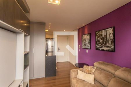 Sala de apartamento para alugar com 1 quarto, 35m² em Centro, Curitiba