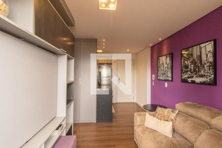 Sala de apartamento para alugar com 1 quarto, 35m² em Centro, Curitiba