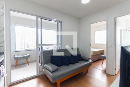 Sala - Cozinha de apartamento para alugar com 2 quartos, 36m² em Itaquera, São Paulo