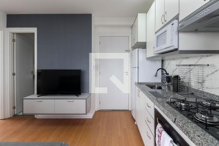 Sala - Cozinha de apartamento para alugar com 2 quartos, 36m² em Itaquera, São Paulo