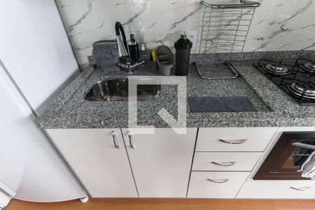 Sala - Cozinha de apartamento para alugar com 2 quartos, 36m² em Itaquera, São Paulo