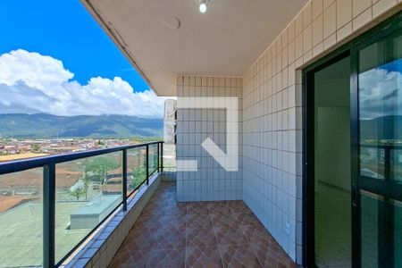 Sacada  de apartamento para alugar com 2 quartos, 88m² em Jardim Imperador, Praia Grande