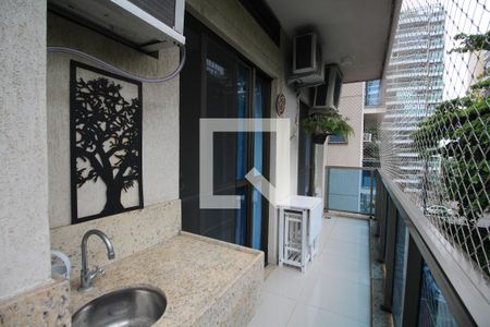 Varanda de apartamento para alugar com 2 quartos, 70m² em Barra Olímpica, Rio de Janeiro