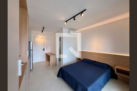 Quarto de apartamento para alugar com 1 quarto, 25m² em Santo Amaro, São Paulo