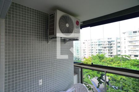 Varanda de apartamento para alugar com 1 quarto, 90m² em Barra da Tijuca, Rio de Janeiro
