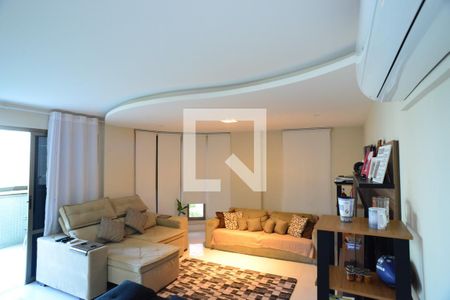 Sala de apartamento para alugar com 1 quarto, 90m² em Barra da Tijuca, Rio de Janeiro
