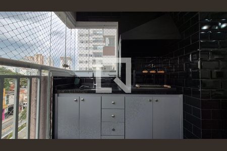 Sala de apartamento à venda com 3 quartos, 103m² em Vila Assunção, Santo André