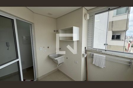 Varanda - Area de Serviço de apartamento para alugar com 2 quartos, 53m² em Parque das Nações, Santo André
