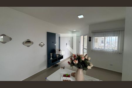 Sala - Sala de Jantar  de apartamento para alugar com 2 quartos, 53m² em Parque das Nações, Santo André