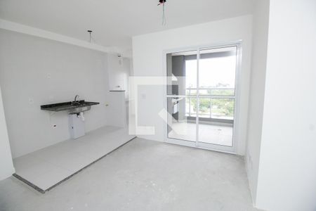Sala de apartamento à venda com 2 quartos, 57m² em Vila Assunção, Santo André