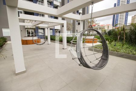 Área de Descanso de apartamento à venda com 2 quartos, 57m² em Vila Assunção, Santo André