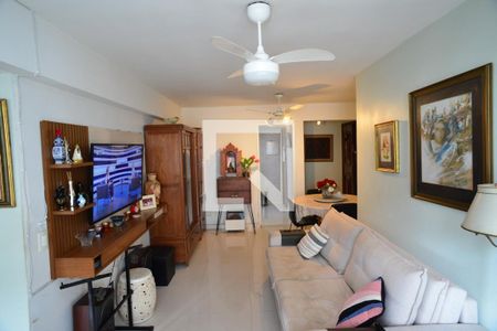 Sala de apartamento para alugar com 2 quartos, 90m² em Barra da Tijuca, Rio de Janeiro