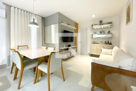 Sala - Jantar de apartamento à venda com 3 quartos, 104m² em Cidade Nova, Belo Horizonte
