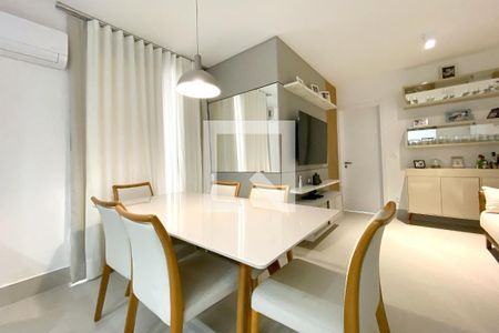 Sala - Jantar de apartamento à venda com 3 quartos, 104m² em Cidade Nova, Belo Horizonte