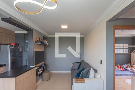 Sala de apartamento para alugar com 2 quartos, 47m² em Parque das Cachoeiras, Campinas