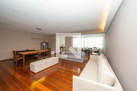 SALA de apartamento à venda com 4 quartos, 200m² em Luxemburgo, Belo Horizonte