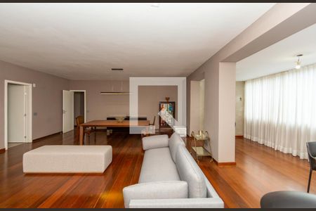 SALA de apartamento à venda com 4 quartos, 200m² em Luxemburgo, Belo Horizonte