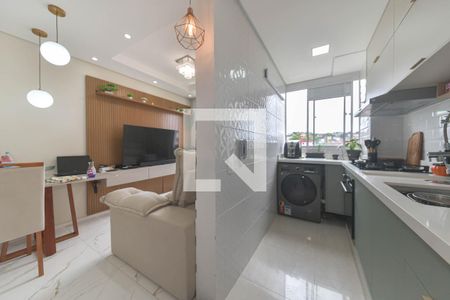 Cozinha - Lavanderia Integrada de apartamento para alugar com 2 quartos, 44m² em Vila Remo, São Paulo