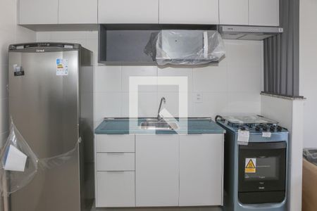 Sala e Cozinha de apartamento para alugar com 1 quarto, 29m² em Barra Funda, São Paulo