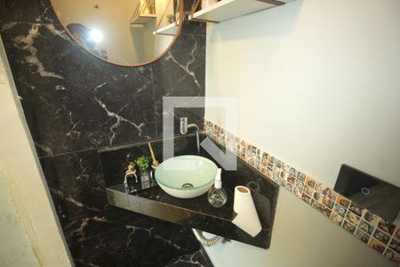 Lavabo de apartamento à venda com 3 quartos, 140m² em Vila Humaita, Santo André