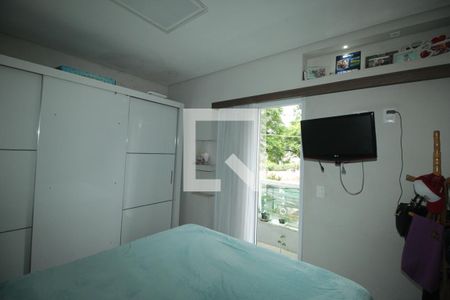 Suíte de apartamento à venda com 3 quartos, 140m² em Vila Humaita, Santo André