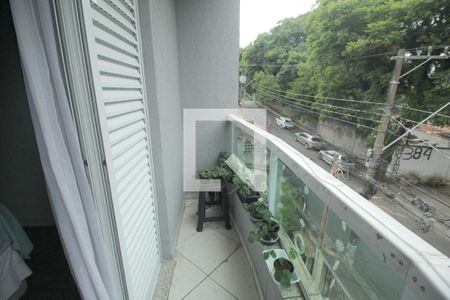 Sacada de apartamento à venda com 3 quartos, 140m² em Vila Humaita, Santo André