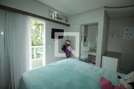 Suíte de apartamento à venda com 3 quartos, 140m² em Vila Humaita, Santo André