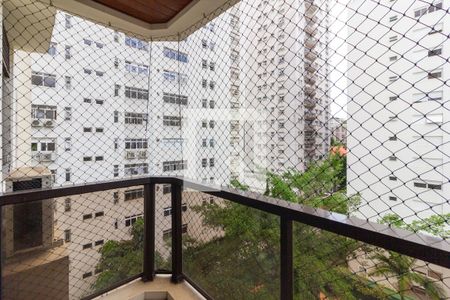 Vista/Varanda de apartamento à venda com 1 quarto, 42m² em Cerqueira César, São Paulo