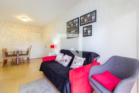 Sala/Cozinha de apartamento à venda com 1 quarto, 42m² em Cerqueira César, São Paulo