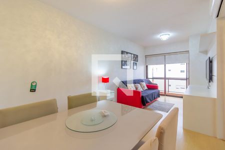 Sala/Cozinha de apartamento à venda com 1 quarto, 42m² em Cerqueira César, São Paulo