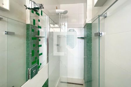 Banheiro da Suíte de apartamento para alugar com 1 quarto, 40m² em Carmo, Belo Horizonte