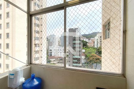 Área de Serviço de apartamento para alugar com 1 quarto, 40m² em Carmo, Belo Horizonte