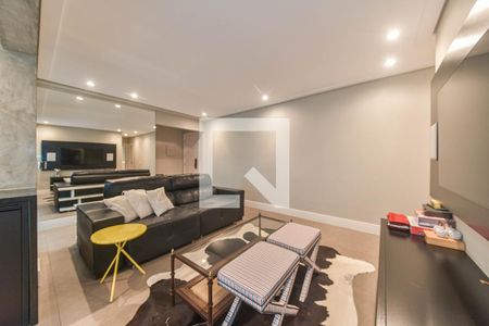 Sala de apartamento para alugar com 2 quartos, 80m² em Cidade Monções, São Paulo